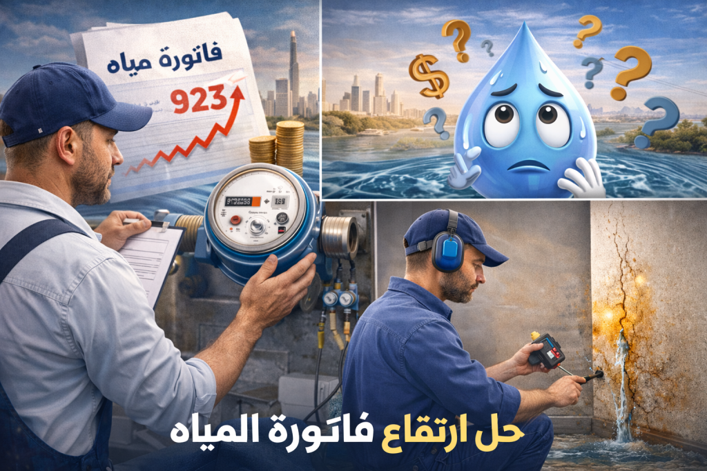 حل ارتفاع فاتورة المياه بالقصيم