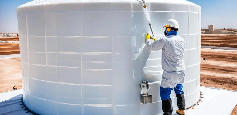 عزل خزانات المياه بالقصيم