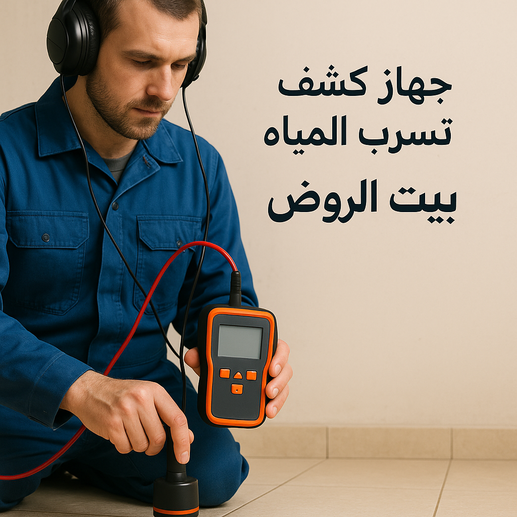 جهاز كشف تسرب المياه تحت البلاط بعنيزة