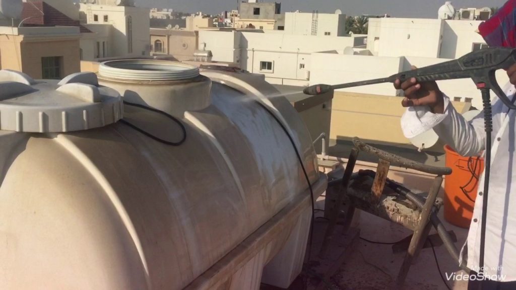 عزل خزانات المياة